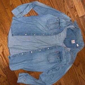 Levi’s denim flannel/button shirt size medium men’s